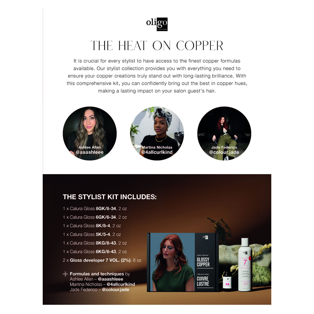 Calura Gloss Glossy Copper Kit