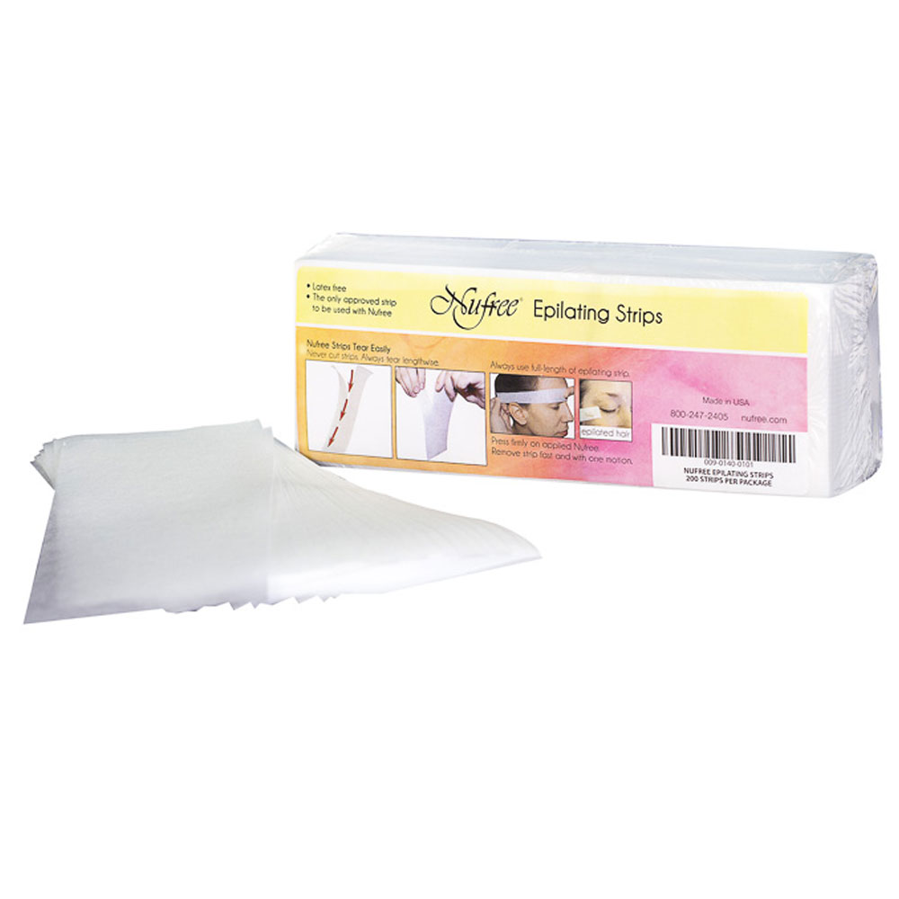 Nufree Epilating Strip 200 Ct