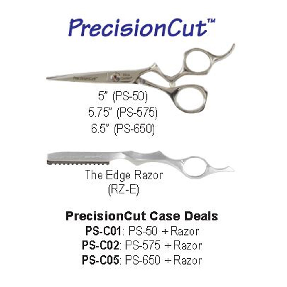 Precision Cut Shear 6.5" With Razor