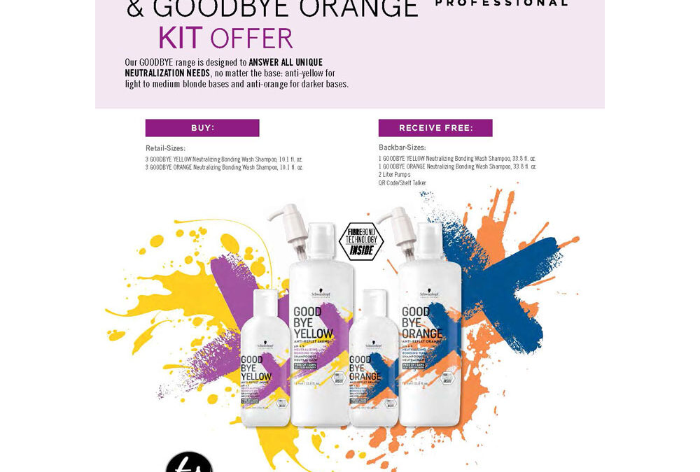 Goodbye-Yellow-orange-Kit-2023 | TwinState Salon Supply